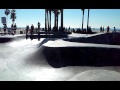 Skate park on Venice Beach