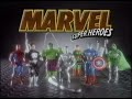 Marvel Super Heroes action figures Toybiz commercial 1991