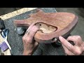 Making A Six String Multi Scale Guitar Level Sanding The Guitar's Finish