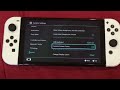 How to change the ￼Screen colors to an OLED screen on your Nintendo switch