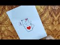 A Cat in Bucket Drawing by Muna Drawing Academy | How to Draw a Cute Cate Easily | Muna Drawing |