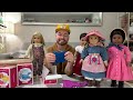 Unboxing New American Girl Re-Historical Haul: Julie, Addy, Kirsten, Josephina