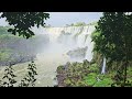 Calming Power of a Natural Wonder | Iguazu Falls Argentina + Brazil | ASMR Waterfall White Noise