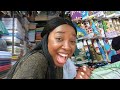 FABRIC SHOPPING IN BALOGUN MARKET LAGOS NIGERIA | BACK TO THE MOTHERLAND EP. 4 | KIM DAVE