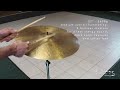 The Kerope project - 9 modified Zildjian Kerope cymbals