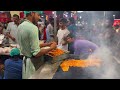 A video collection on preparing street food or refreshing drinks in Pakistani