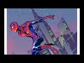 The Amazing Spider-Man - coloring process