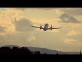 Swedish Air Force Saab 340 Take-Off from Bern Airport