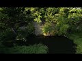 Bolimowski Park Krajobrazowy. Lato. Sunny Panorama II. Rzeka Rawka. Dron 4k HD