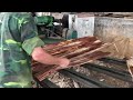 Can you believe it when small logs are processed into this board? #woodworking #construction