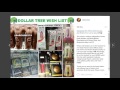 Wishlist Wednesday #27 | Dollar Tree Beauty and Craft!