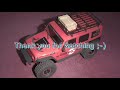 Axial SCX10 2 How to make Wooden box / Ice cream sticks  / Part 1