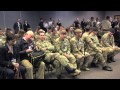 British Wounded Warriors Visit Army National Guard