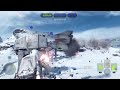 STAR WARS™ Battlefront™ AMAZING GRAPHICS!! Taking down 2t-47  AirSPeeder  with a Shock Blaster!!