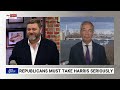 Nigel Farage slams Kamala Harris for saying Biden was ‘competent’