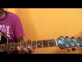 Guitar string tutorial on the Christian song Yeshu Ka Naam Mere Pran ki Rakhsha