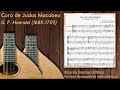 Coro de Judas Macabeo (G.F.Haendel (1685-1759). Versión para 2 mandolinas.