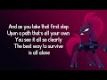 Tempest Shadow - Open Up Your Eyes (Lyrics) - My Little Pony: The Movie