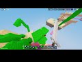 I gave this guy a free win! (roblox bedwars)