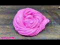 PINK vs MINT!!! Mixing random into GLOSSY slime!!!Satisfying Slime Video #263