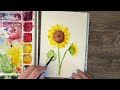 Painting Easy Sunflowers!🌻🌻🌻