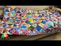 You will be surprised, my way: an old patchwork quilt using modern technology. DIY