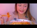 MUKBANG + ASMR 10 BUNGKUS MIE RAMEN ADA ODENG , SPICY FISH BALL , CHEESY 🥵🤤