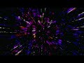 1-Minute ASMR | Neon Lines Flying Through Dark Space | NO Sound