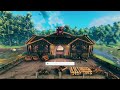 How to Build an Organised Workshop + Storage | Valheim