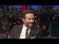 Ryan Reynolds Won't Reveal His Baby's Name | Letterman