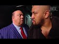 Solo Sikoa threatens Paul Heyman after The Bloodline are barred from ringside on SmackDown.