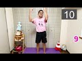 [Waist -6cm in 2 weeks] Even in your 70s! You can lose weight by doing standing sit-ups instead of d