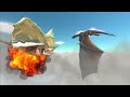 Dragon Fight in The Sky - New Update - Animal Revolt Battle Simulator