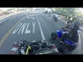 Ltz 400 And Yamaha Blaster Wheelie With The Pack
