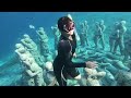 Snorkeling at the Underwater Statues of Gili Meno, Lombok, Indonesia