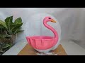 Make The Unique Swan/Duck Shaped Pot for Home Decorations // Cement craft ideas