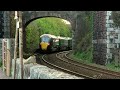 Noseless Hitachi IET GWR Class 80x passes Teignmouth