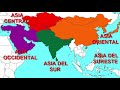 Países de Asia: Localización y Capitales. #paises  #asia