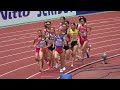 黒田六花  予選  U20女子1500m  日本選手権陸上2024