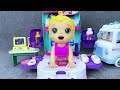 16 Minutes Satisfying with Unboxing Cute Ambulance Doctor Toys ,Pregnant Women Playset | Review Toys