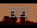 CAIN & ABEL | Best Bible Stories - Genesis 4 (RARE KJV Audio Bible Movie)