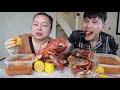 Lobster with kung ten 🦞🦞🦞 Oat is here! (Check out my kung ten recipe!) | Yainang (Jul. 11, 2020)