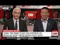 Yang after the #DemDebate2 on CNN (part 1)