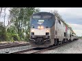 110 MPH!  - Amtrak Trains In Upstate New York - May 2024