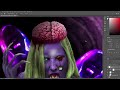 Photoshop Speedart : Extraterrestrial Zombie