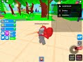 Playing boxing simulator on an alt account (Roblox)