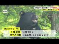 クマが女性2人を相次いで襲う　いずれも重傷「顔のあたり、かなりの出血量…」草取り、洗濯中に　用水路でバシャバシャしているクマを発見、駆除　体長約1m30cmの成獣