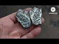 Polishing cut silver ore, the poor man's way!!