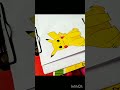 how to drowing cartoon Pikachu ❤️