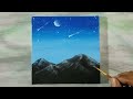Easy Example of Painting Using Acrylic Paint
